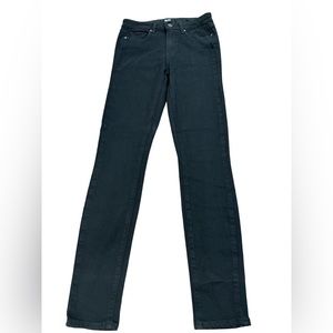 PAIGE Hoxton‎ Ultra Skinny Black Jeans Sz 26 Excellent